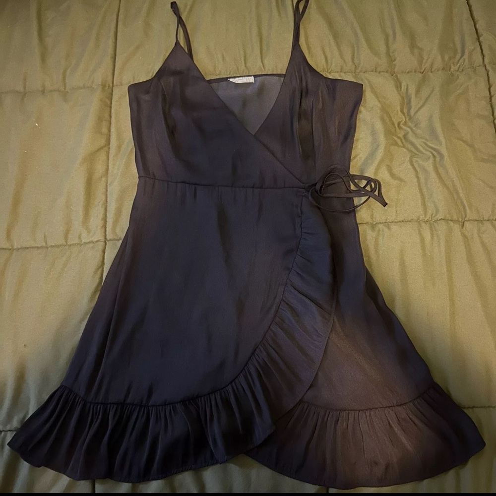 Free People Intimately Wrap Mini
Black Dress (NWOT)